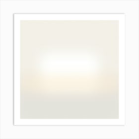 Blurred Square - Simplicity Art Print