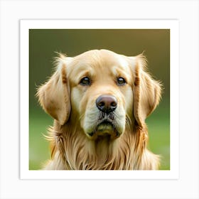 Golden Retriever 4 Art Print