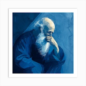 Man With A Beard 6 Art Print