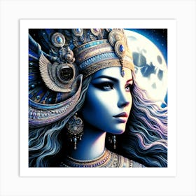 Cleopatra Portrait Artwork 219 Art Print