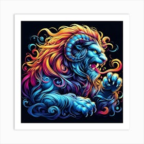 Beast Art Print