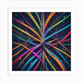 Abstract Background - Abstract Stock Videos & Royalty-Free Footage 1 Art Print