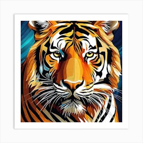 Tiger Painting 14 Art Print