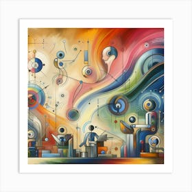 Abstract Painting 2 Art Print