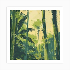 Tropical Forest 1 Art Print