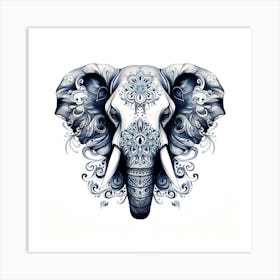 Elephant Series Artjuice By Csaba Fikker 018 1 Art Print