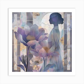 Lotus Flower Art Print