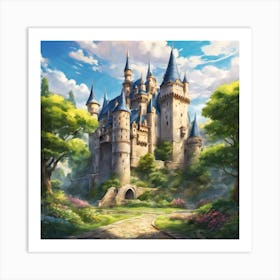 Fairytale Castle 18 Art Print