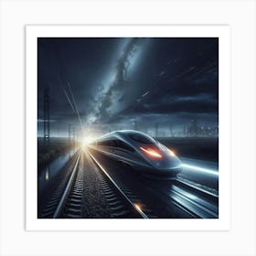 High Speed Train 19 Art Print