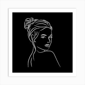 Portrait Of A Woman 4 Art Print