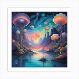 'Shining Light' Art Print