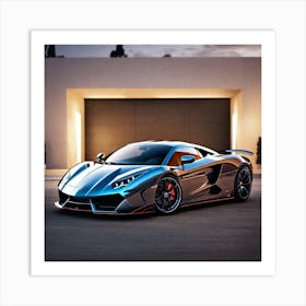 Lamborghini 122 Art Print