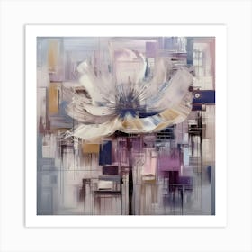 Abstract Flower 3 Art Print