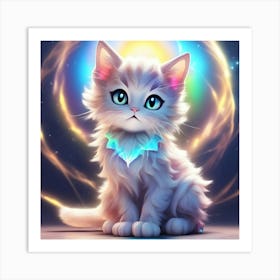 Cute Kitten 5 Art Print