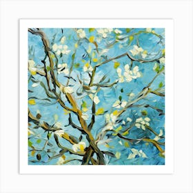 Blossoming Tree Art Print