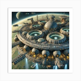 Chimera Terraformer Martian Dominion Art Print