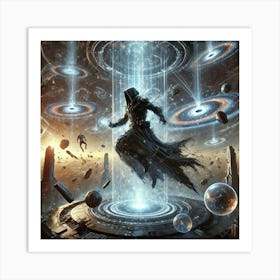 Voidmaster Shattered Realm Art Print