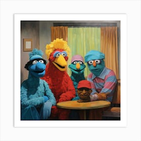 Sesame Street Art Print