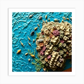 Coral Reef44 Art Print