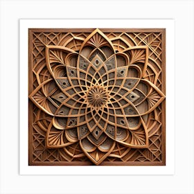 Mandala Art Print