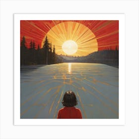 'Sunset' Art Print