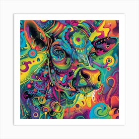 Vibrant Uhd Hyper Detailed Illustration That C 42 Art Print