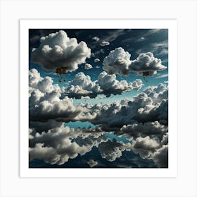 Clouds In The Sky 8 Art Print