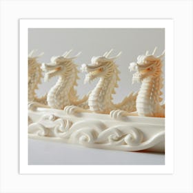 Chinese Dragons Art Print