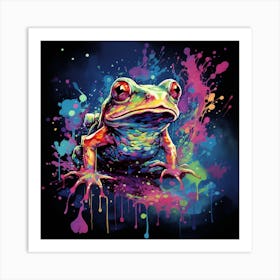 Frog Painting Art Print