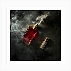 Perfume Stock Videos & Royalty-Free Footage Art Print