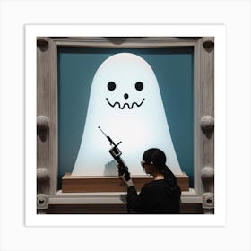 Ghost Of A Gunfighter Art Print