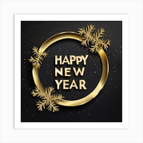 Happy New Year 7 Art Print