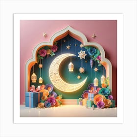 Muslim Holiday 5 Art Print