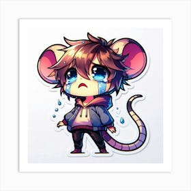 Cute Mouse 1 Art Print