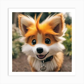 Corgi Art Print