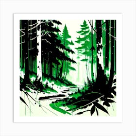 Forest 66 Art Print