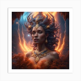 Earth mother Art Print