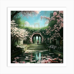 Cherry Blossoms 4 Art Print