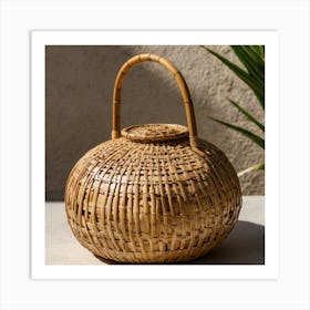 Basket Art Print