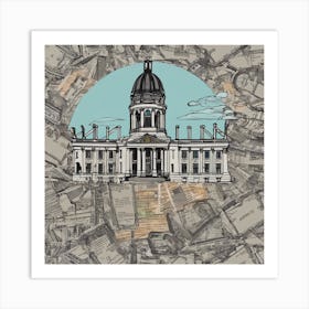 Saskatchewan City Hall Art Print