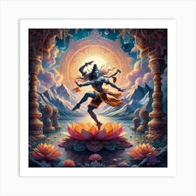 Lord Shiva 5 Art Print