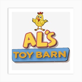 Als Toy Barn Art Print