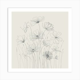 Wild Flowers 1 Art Print