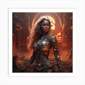 Elven Warrior Art Print