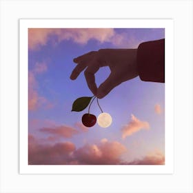 Cherry In The Sky Art Print