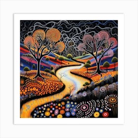 Aboriginal Art2 Art Print