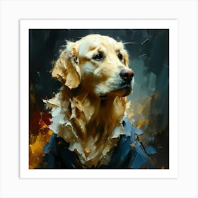 Golden Retriever 7 Art Print