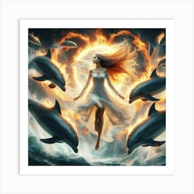 Angel Of The Sea Art Print