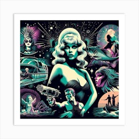 Barbarella Art Print