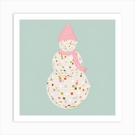 Snowman 2 Art Print